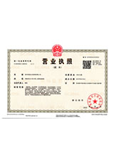 阜新营业执照副本